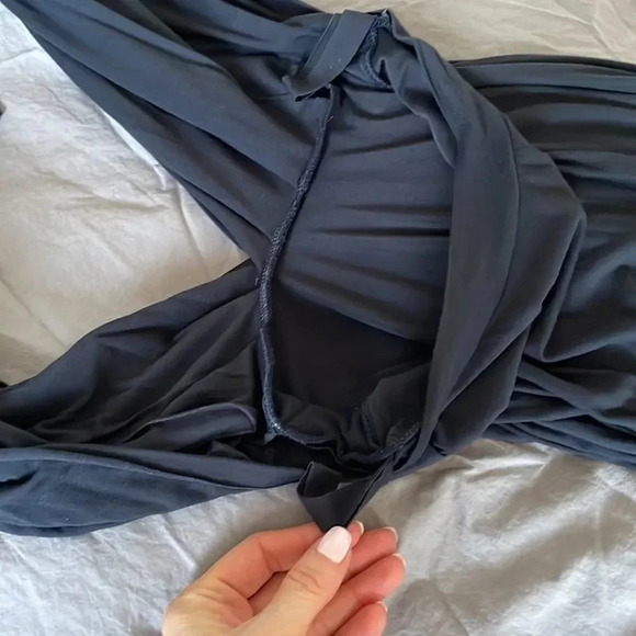 Navy Blue Infinity Multi Way Dress - Picture 13 of 16